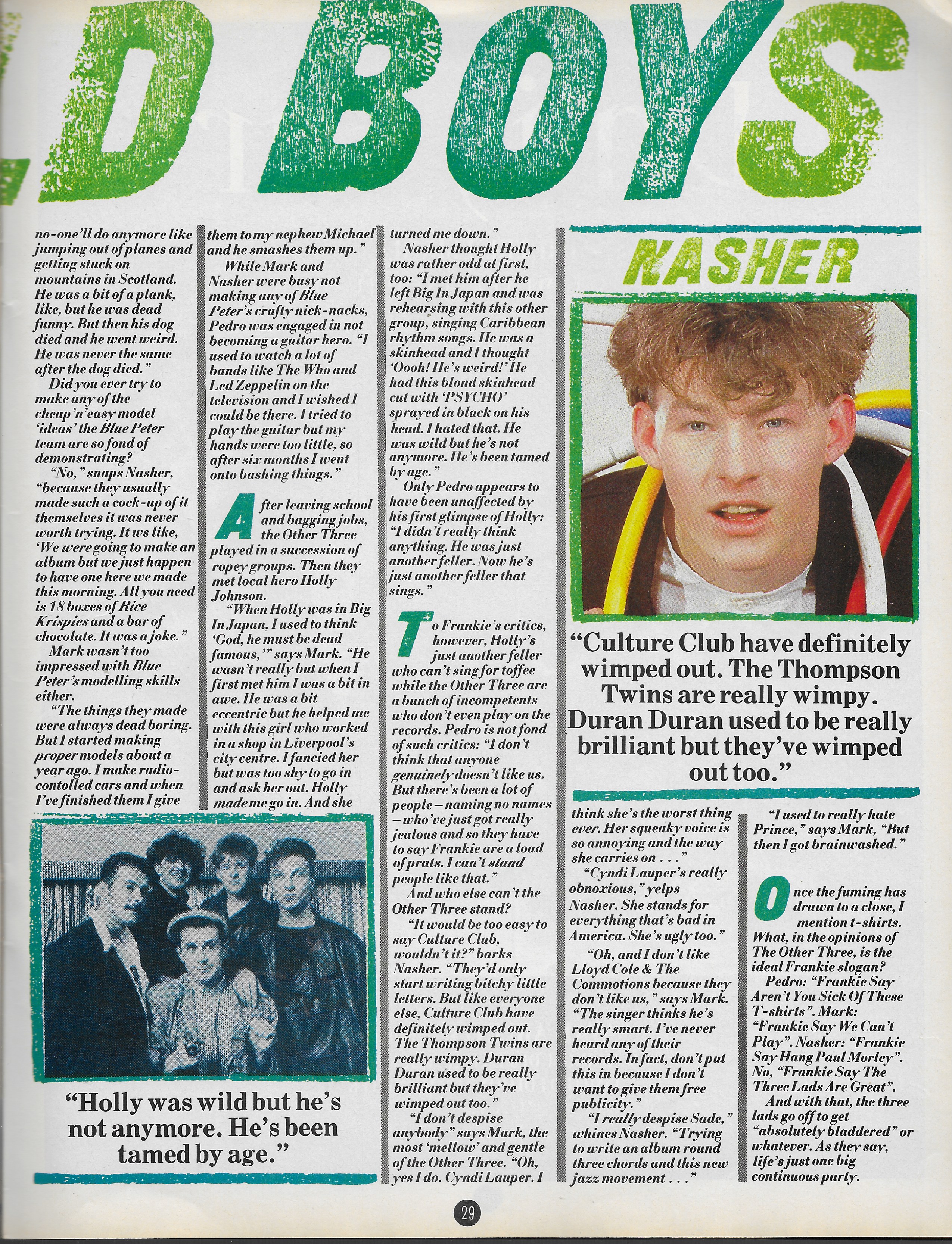 Smash hits, United Kingdom